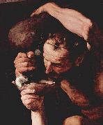 Jose de Ribera, Der trunkene Silenos Detail